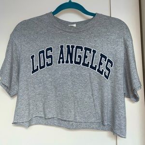 LOS ANGELES CROPPED TEE